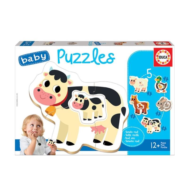 Baby Puzzles - Animais da Quinta