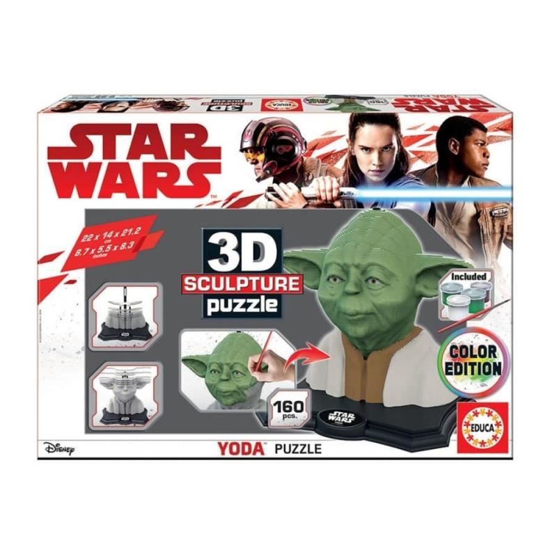 PZL ESCULTURA 3D  YODA