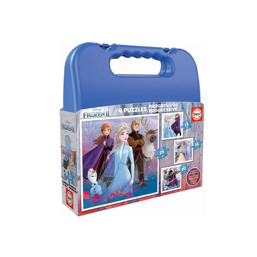 Maleta Pzl Progressivos - Frozen 12-16-20-25