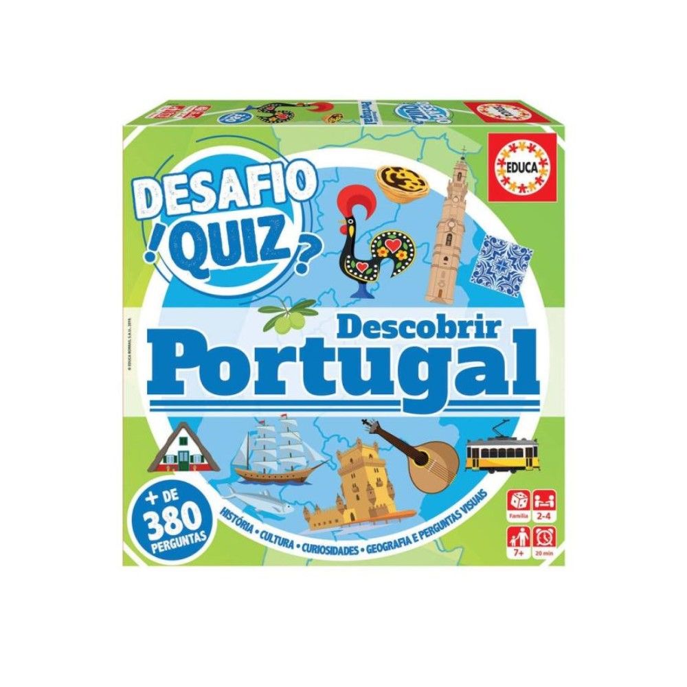 Desafio Quiz, Descobrir Portugal