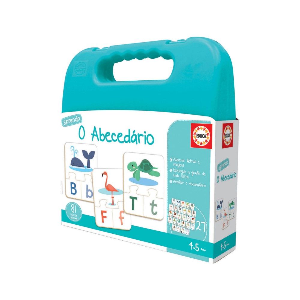 Maleta Aprendo o Abecedário