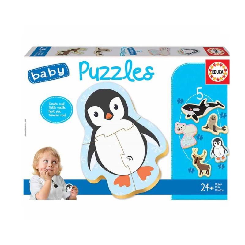 Baby Puzzles - Animais Polares