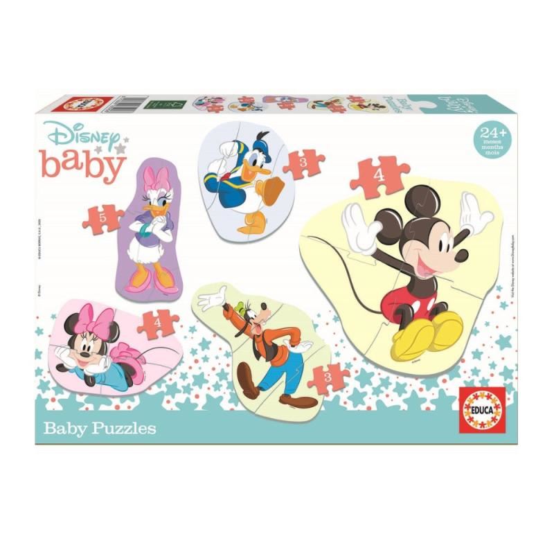 Baby Puzzles - Mickey e os Amigos