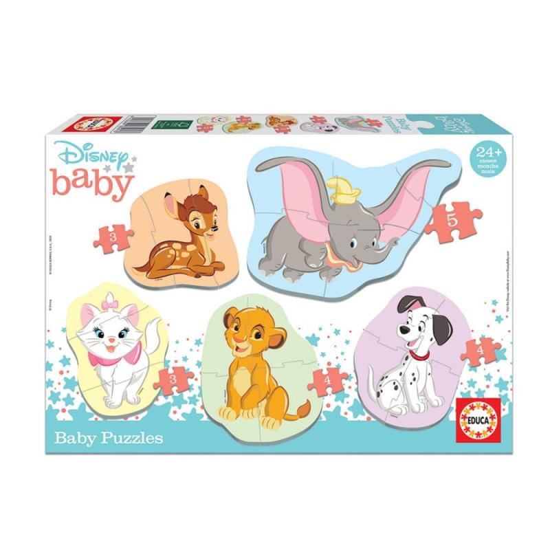 Baby Puzzles - Animais da Disney