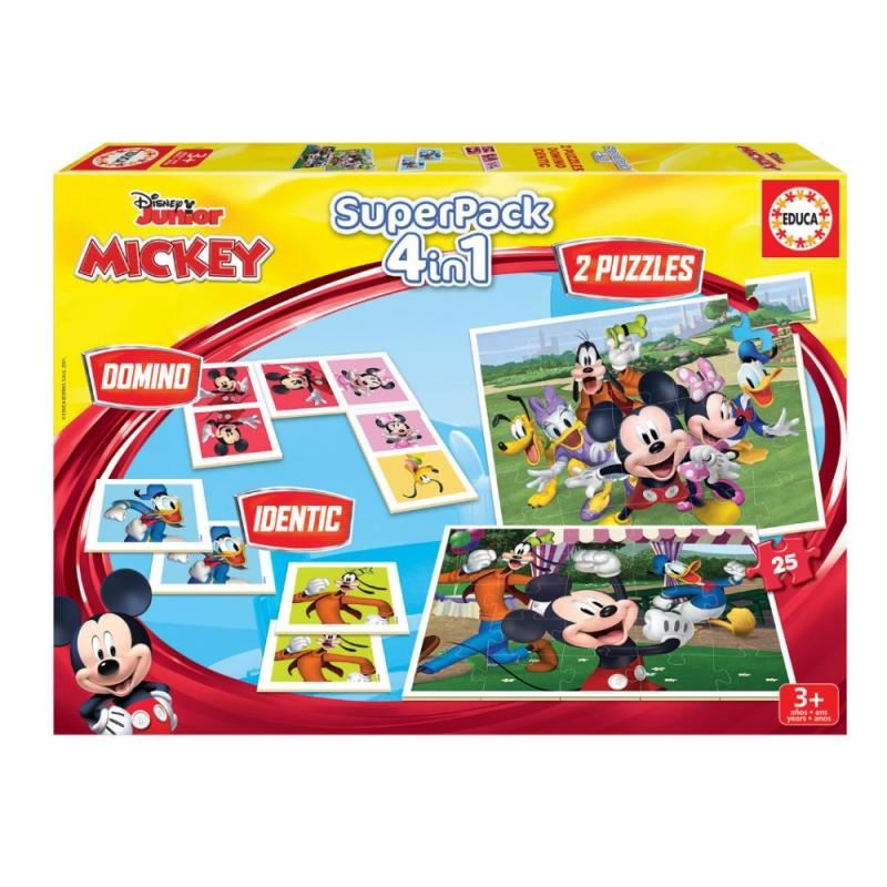 Superpack 4em1 - Mickey e os Amigos