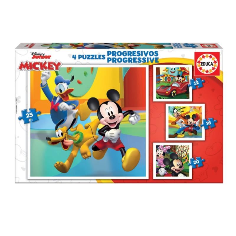 Pzl Progressivos - Mickey 12-16-20-25