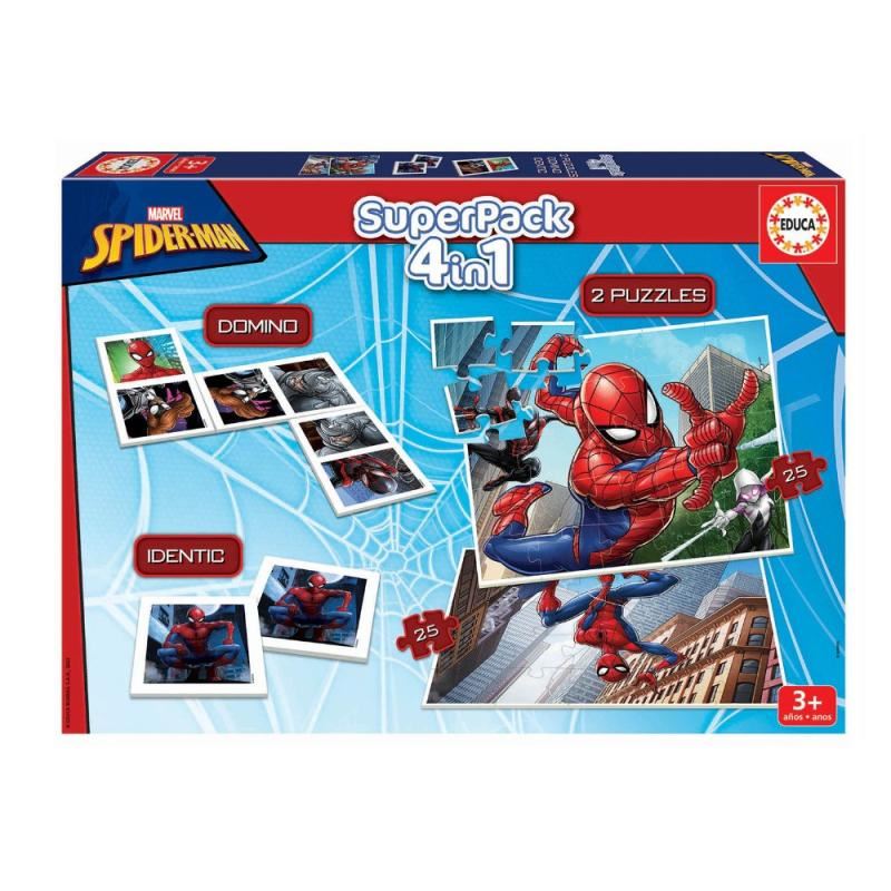 Superpack 4em1 - Spiderman