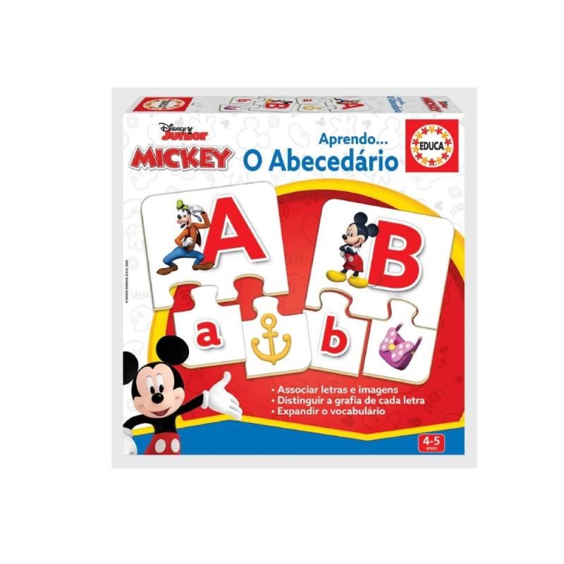 Jogos Educativos - Aprendo o Abecedário com Mickey e os Amigos