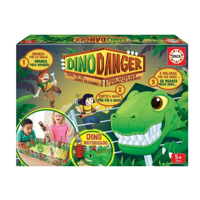 Jogos de Tabuleiro - Dino Danger