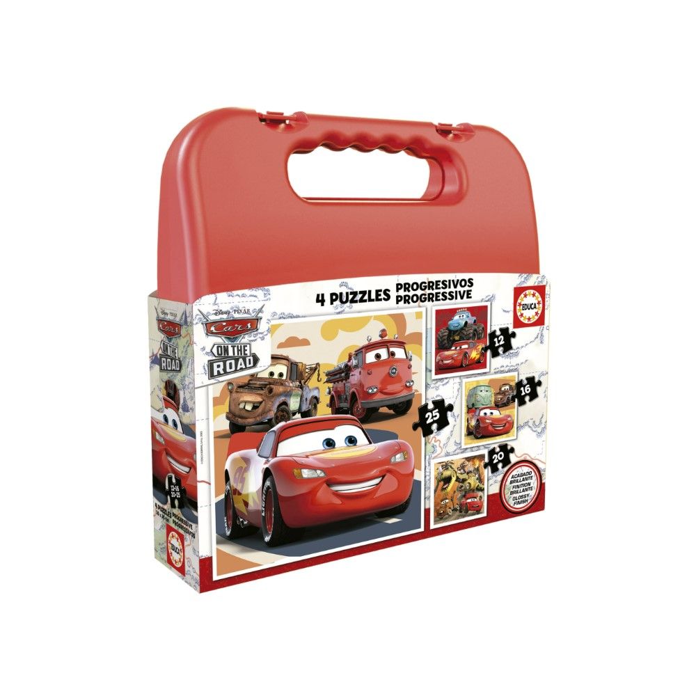 Maleta Pzl Progressivos - Cars 12-16-20-25
