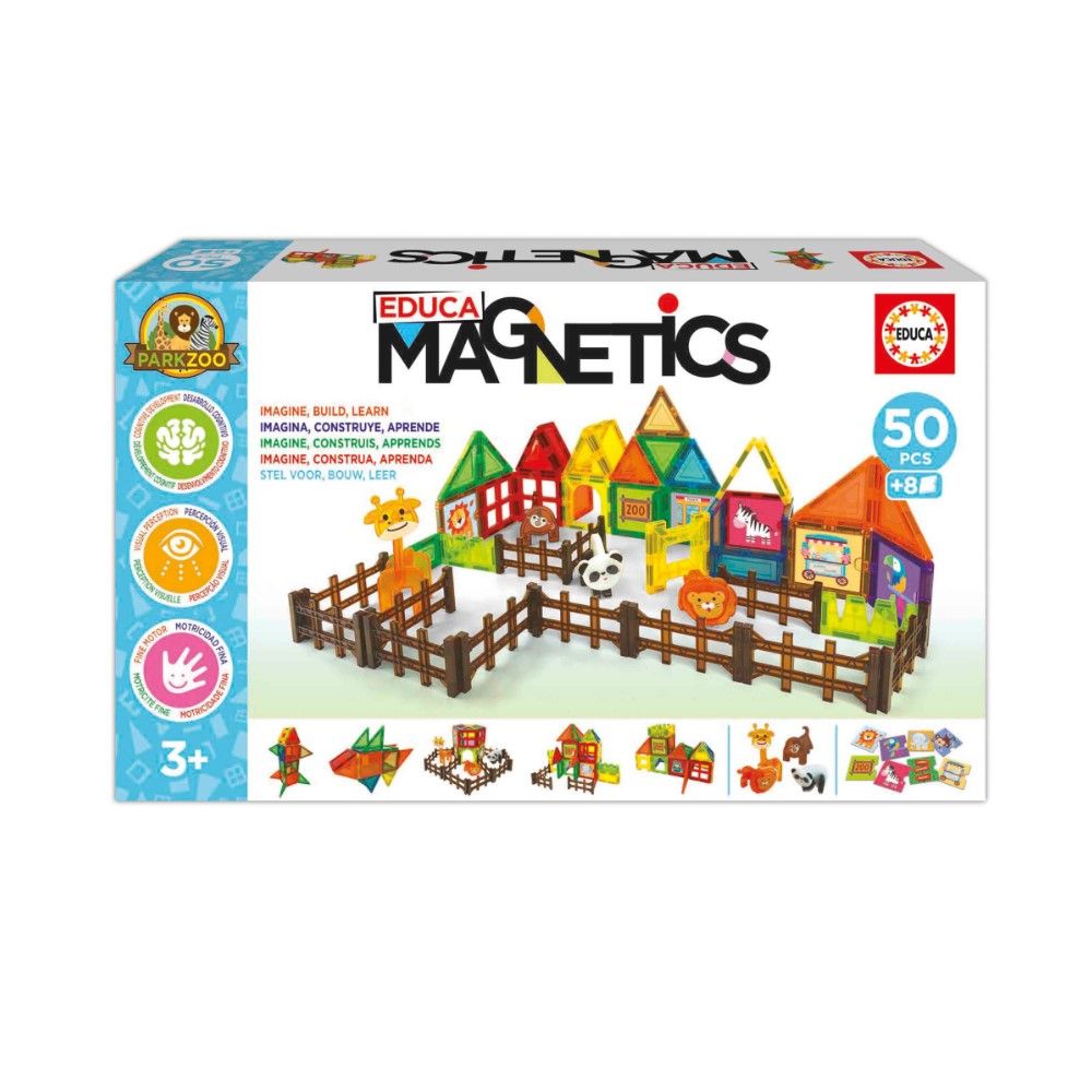 Zoo Magnéticos, 50pçs.