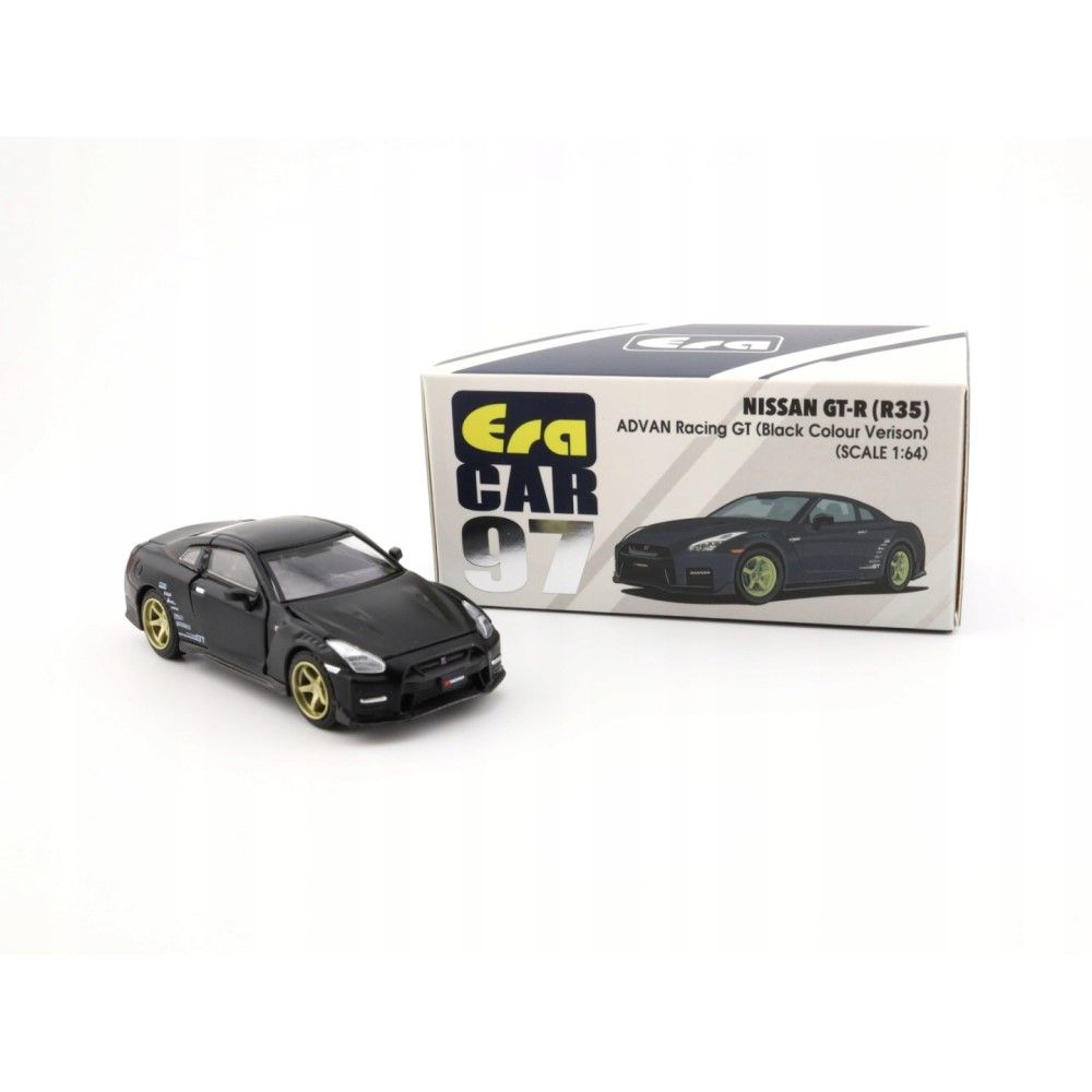 1/64 - Nissan GT-R (R35) Advan Racing GT (preto)