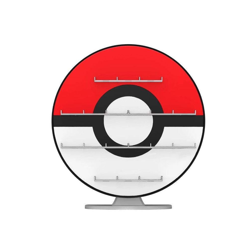 Pokemon - Prateleira de exibição para Pokebolas