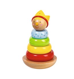 Educativos - Torre de Argolas com Palhaço (6 elementos)