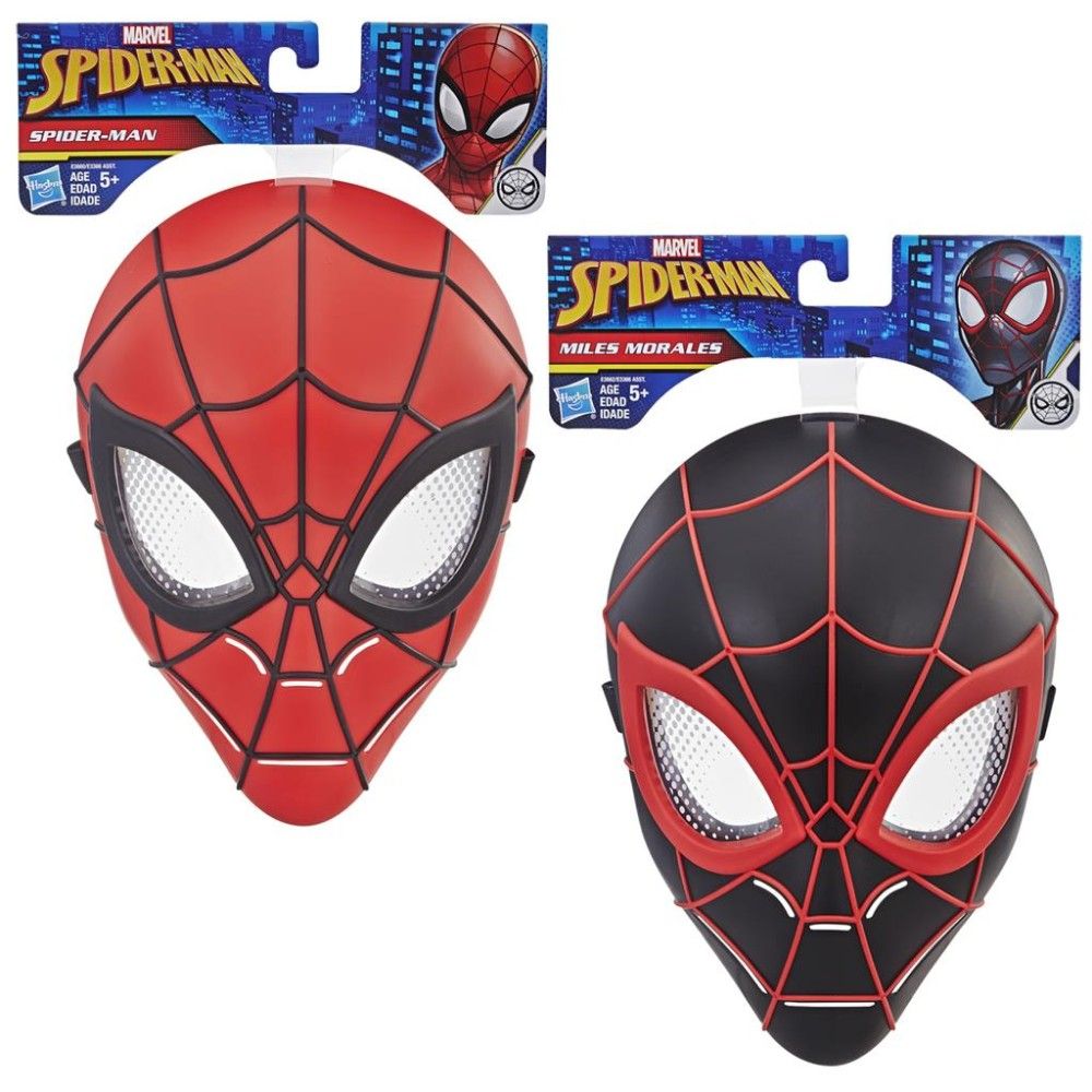 Spider-Man - Sortido de máscaras (Spider-Man e Miles Morales)