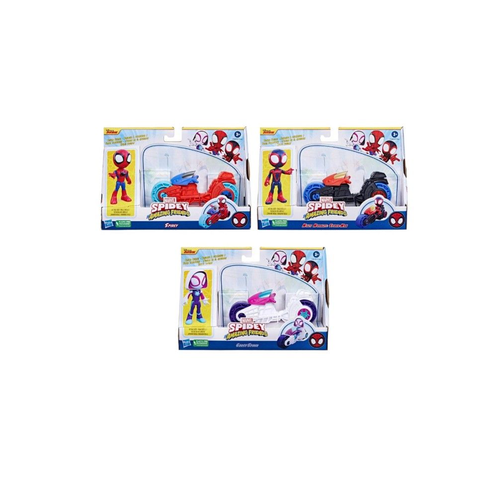 Spidey - Sortido de Moto e Figura
