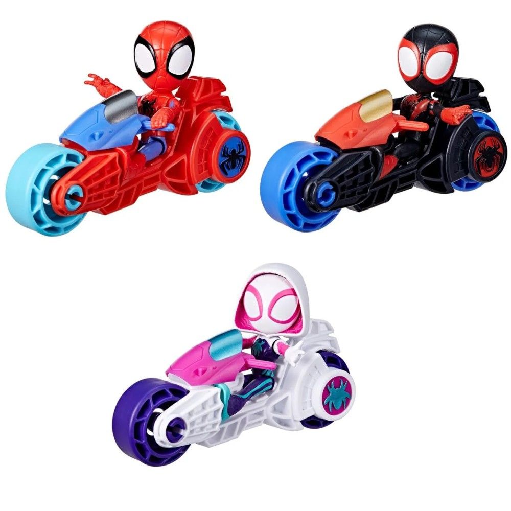 Spidey - Sortido de Moto e Figura