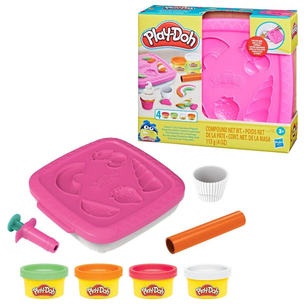 Play-Doh - Sortido de variadas formas (Animais e cupcakes)