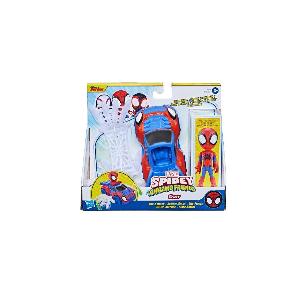 Spidey - Carro aranha (inclui Figura e acessório)