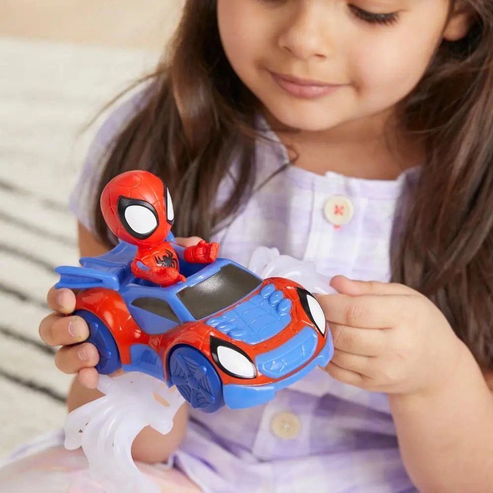 Spidey - Carro aranha (inclui Figura e acessório)