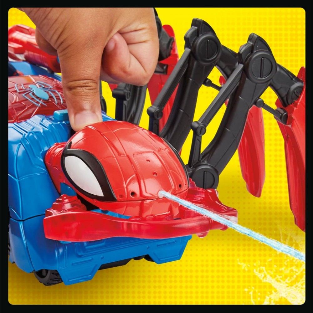 Spider-Man - Aranhamóvel de combate c/ Figura de 10 cm