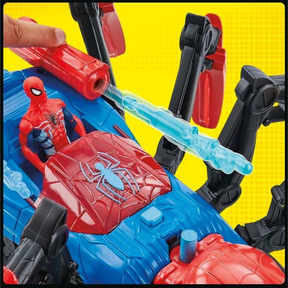 Spider-Man - Aranhamóvel de combate c/ Figura de 10 cm