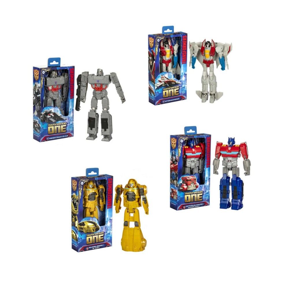 Transformers One - Sortido Figuras Transformáveis Mega Changers