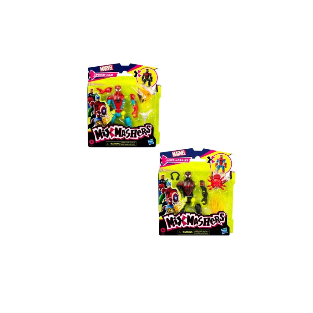 Spider-Man - Figuras MixMashers de 12cm