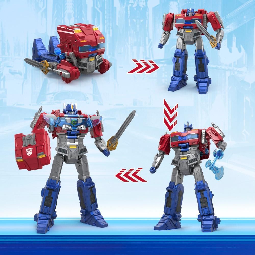Transformers One - Power Flip Optimus Prime