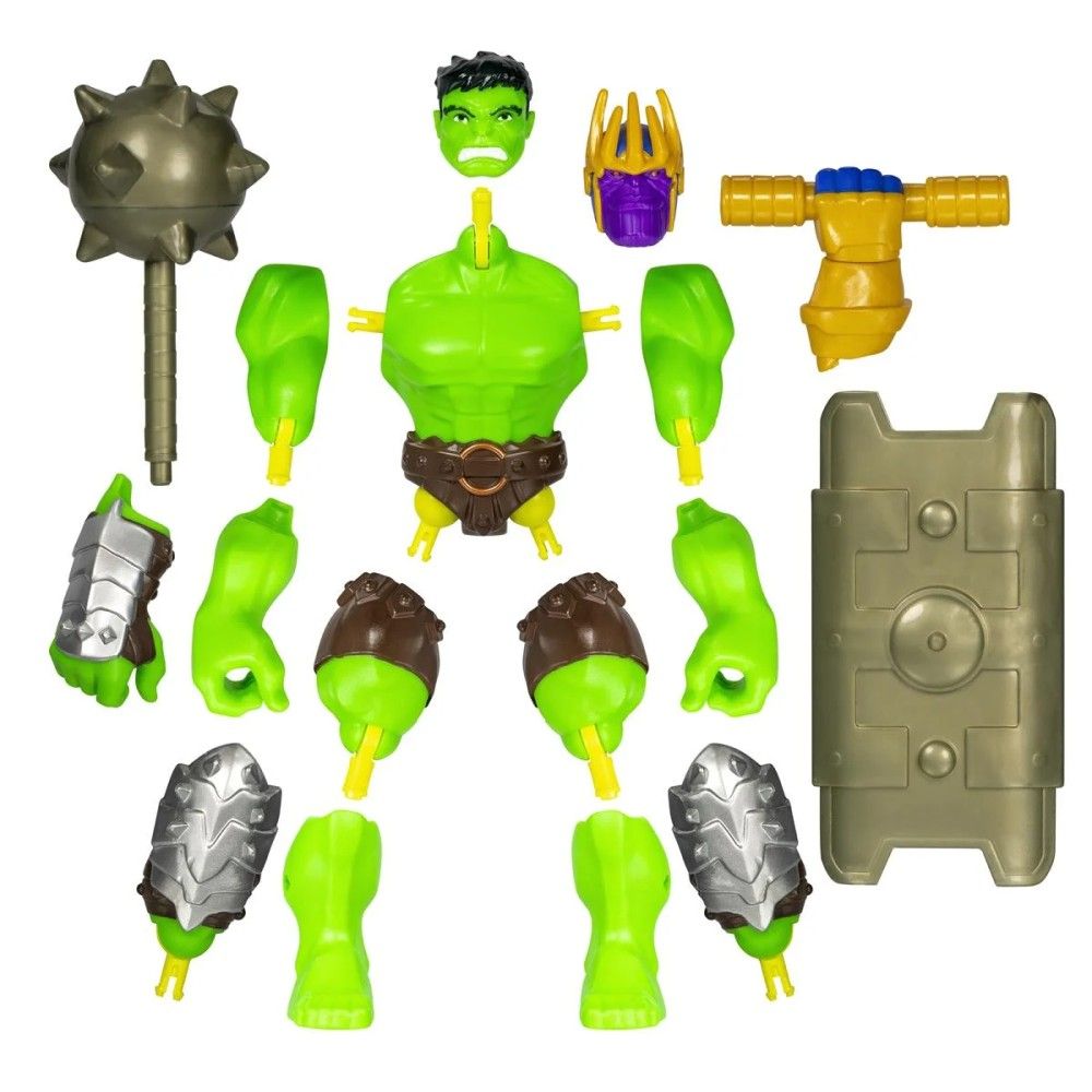Avengers - Sortido de Figuras Deluxe MixMashers de 12cm