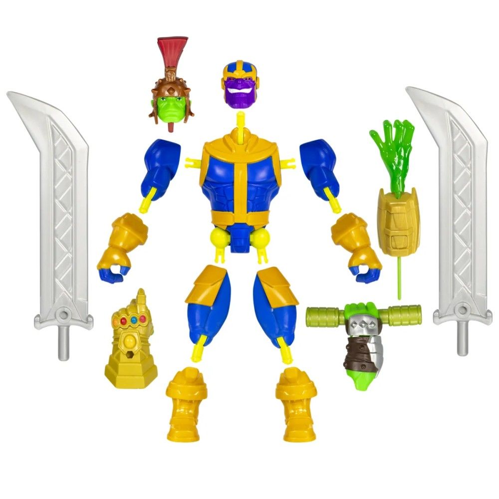 Avengers - Sortido de Figuras Deluxe MixMashers de 12cm