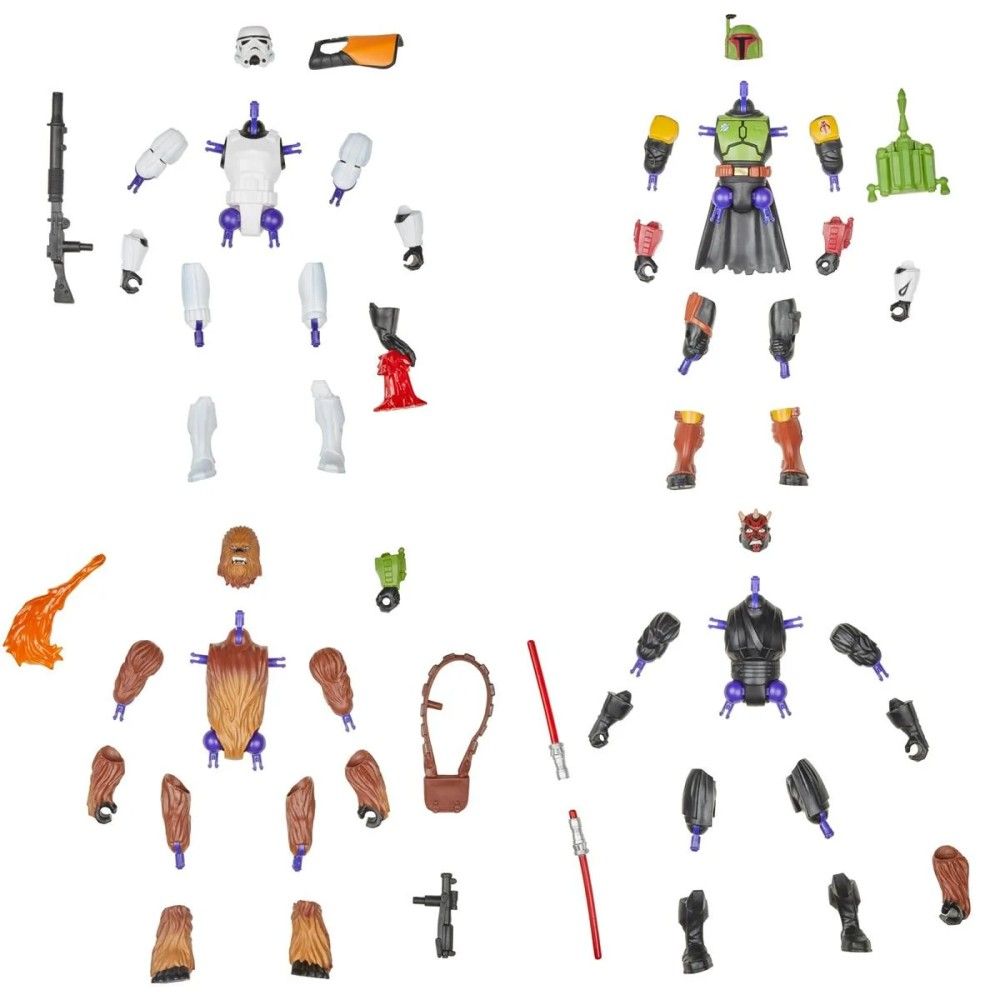 Star Wars - Sortido de Figuras MixMashers