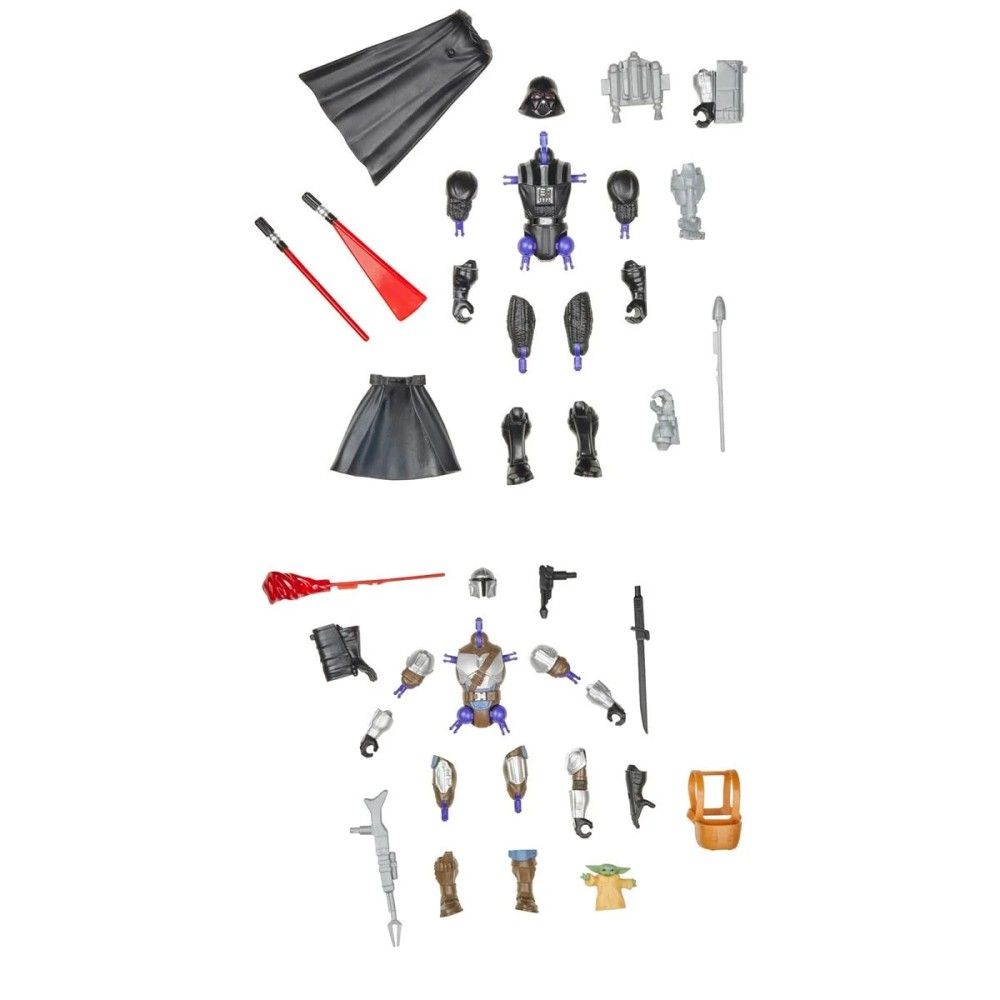 Star Wars - Sortido de Figuras Deluxe MixMashers