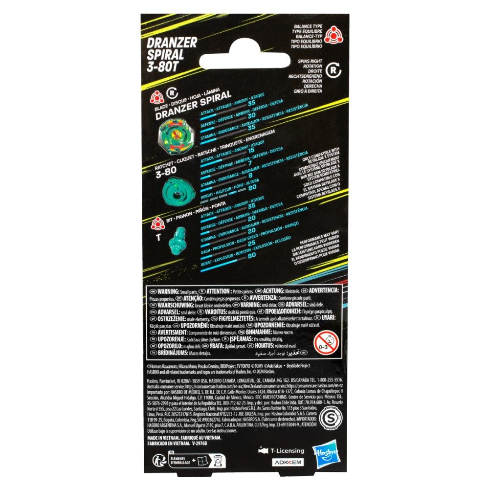 Beyblade - Dranzer Spiral 3-80T