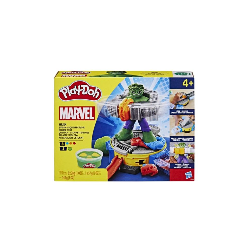 Play-Doh -  Kit Hulk Esmagar e detonar