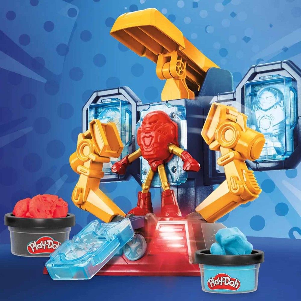 Play-Doh - Laboratório de armaduras do Homem de Ferro