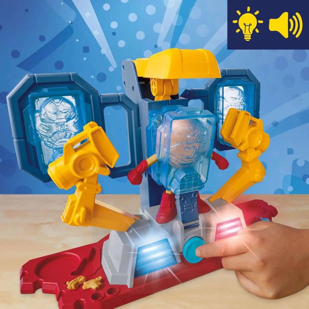 Play-Doh - Laboratório de armaduras do Homem de Ferro