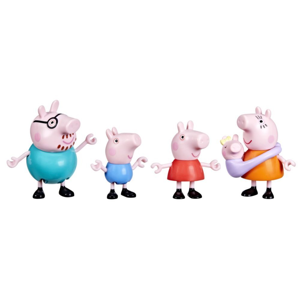Peppa Pig - Família da Peppa (pack de 5 figuras)