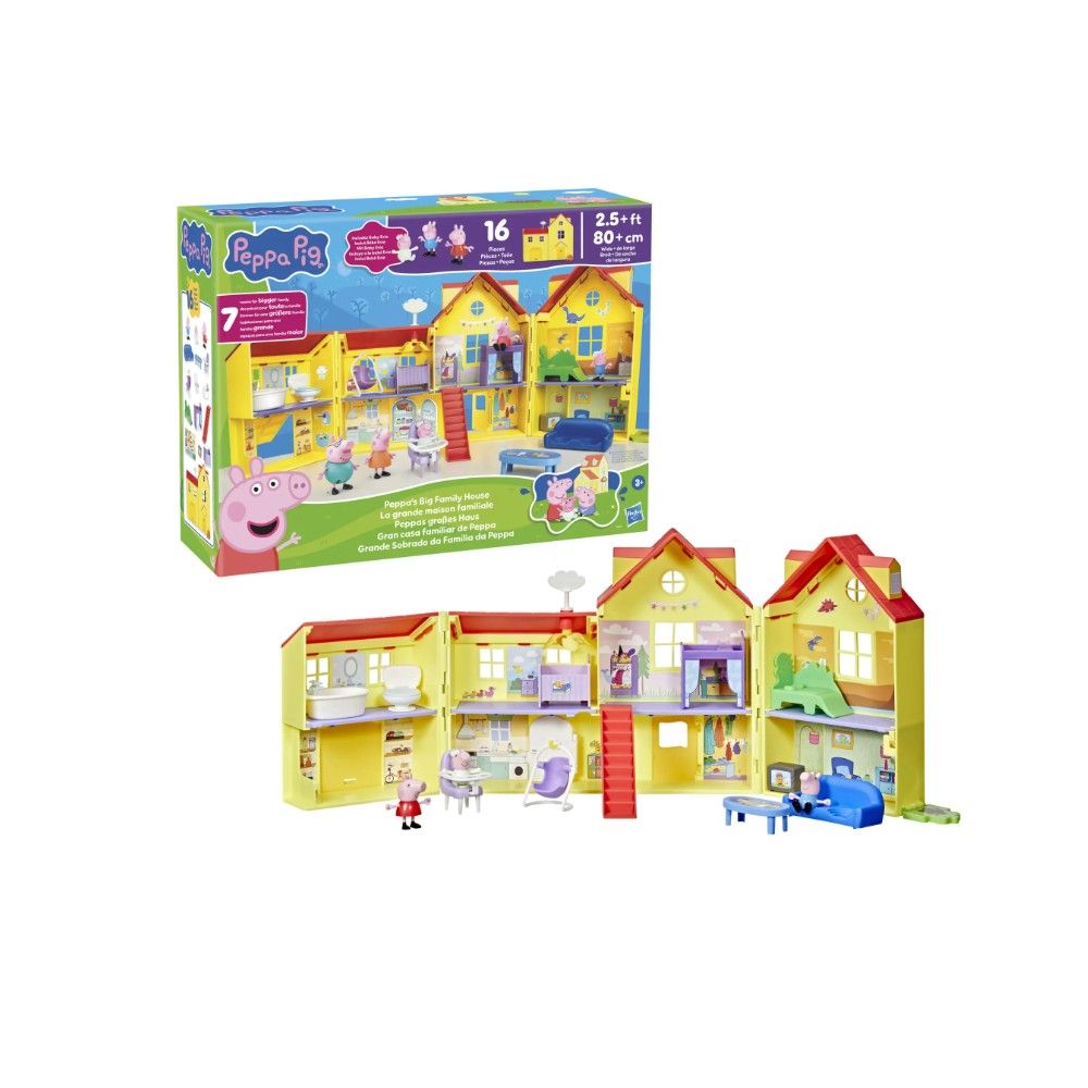 Peppa Pig - Grande casa da família da Peppa