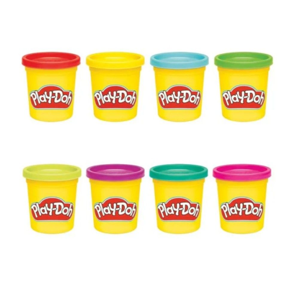 Play-Doh - Pack de 4 Potes (85 gr)
