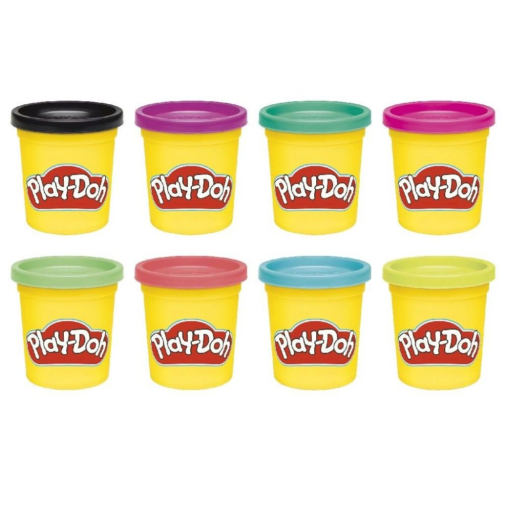 Play-Doh - Pack de 8 Potes (85 gr)