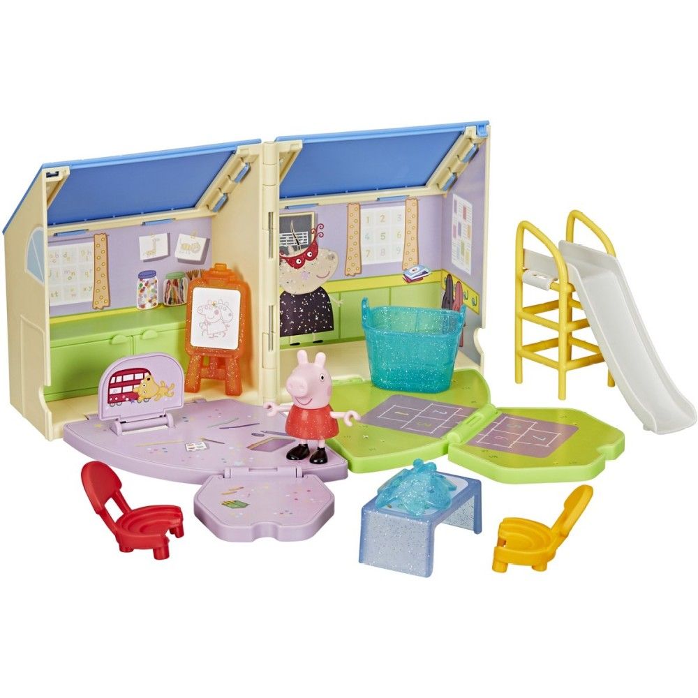 Peppa Pig - Conjunto de recreio na escolinha
