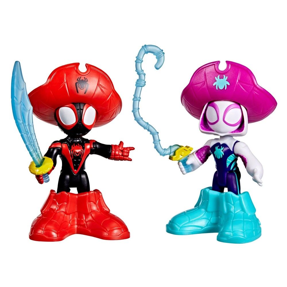 Spidey - Sortido de 2 Pack de figuras c/ acessórios