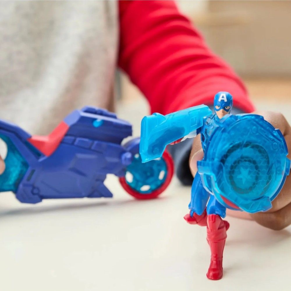 Avengers - Mota do Capitão América comFigura de 10cm