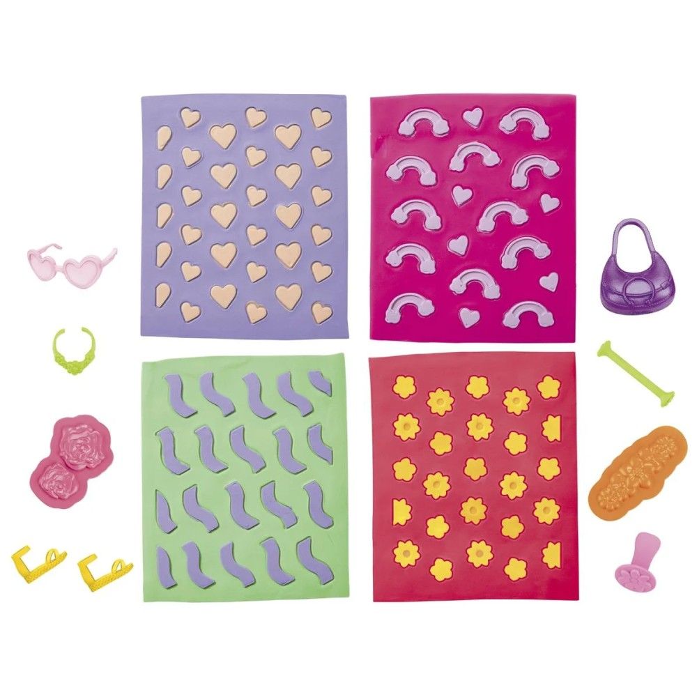 Play-Doh -  Sortido de moldes e padrões da Barbie