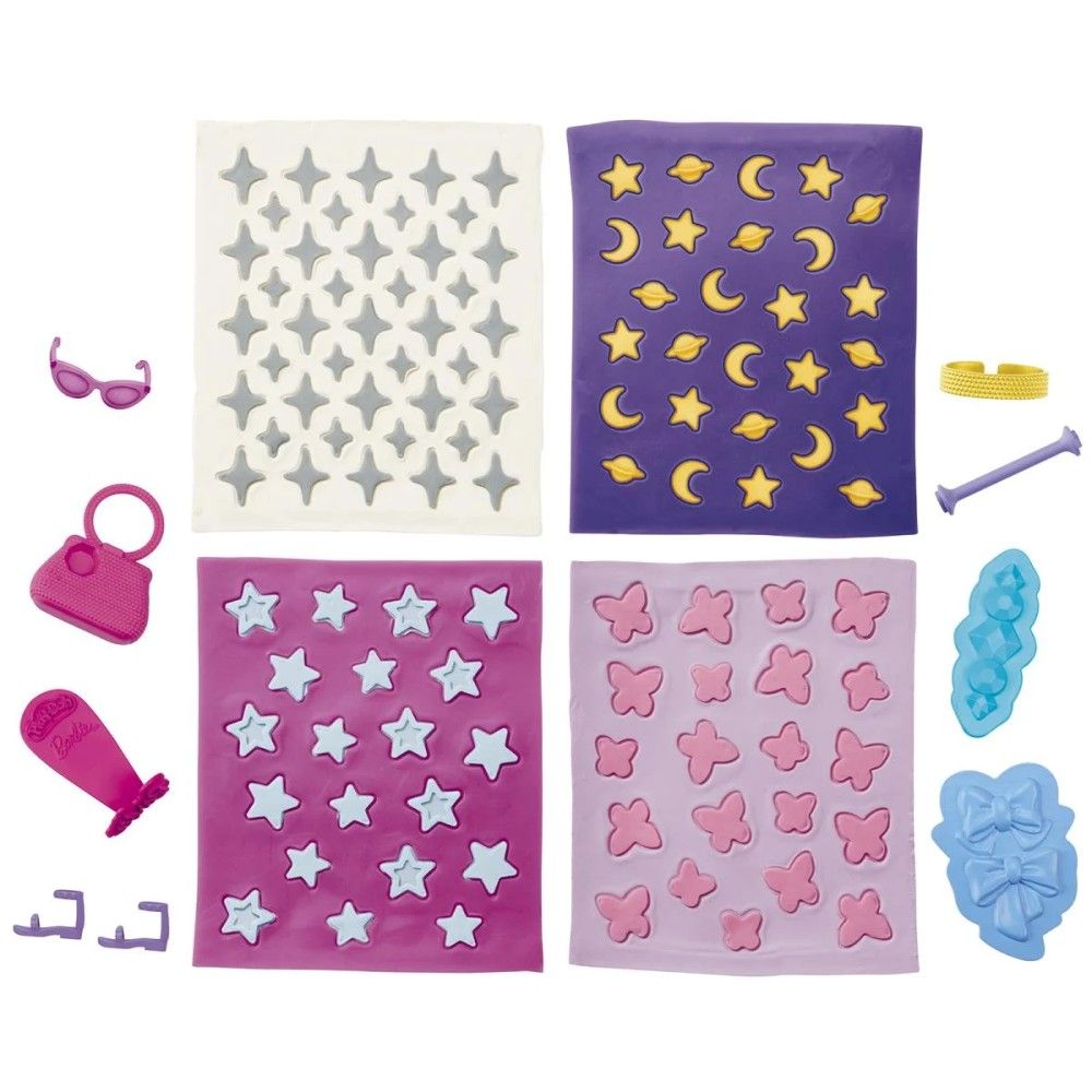 Play-Doh -  Sortido de moldes e padrões da Barbie