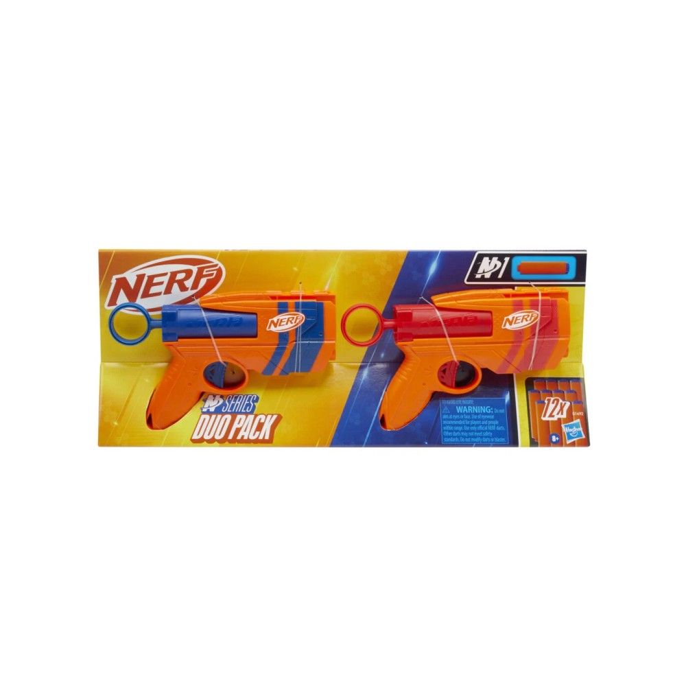 Nerf - Duo Pack Série N Dart Blasters + 12 dardos