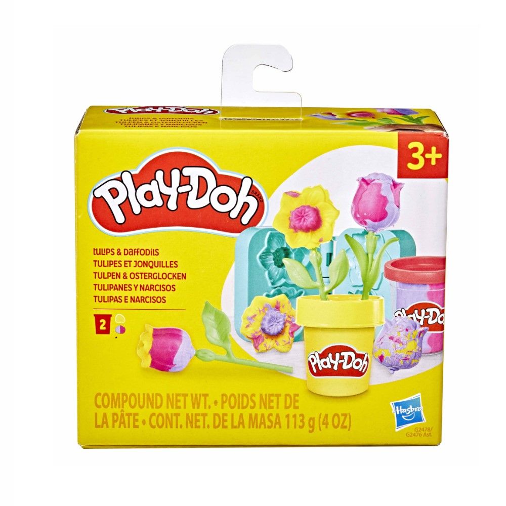 Play-Doh - Conjunto de tulipas e narcisos c/ acessórios