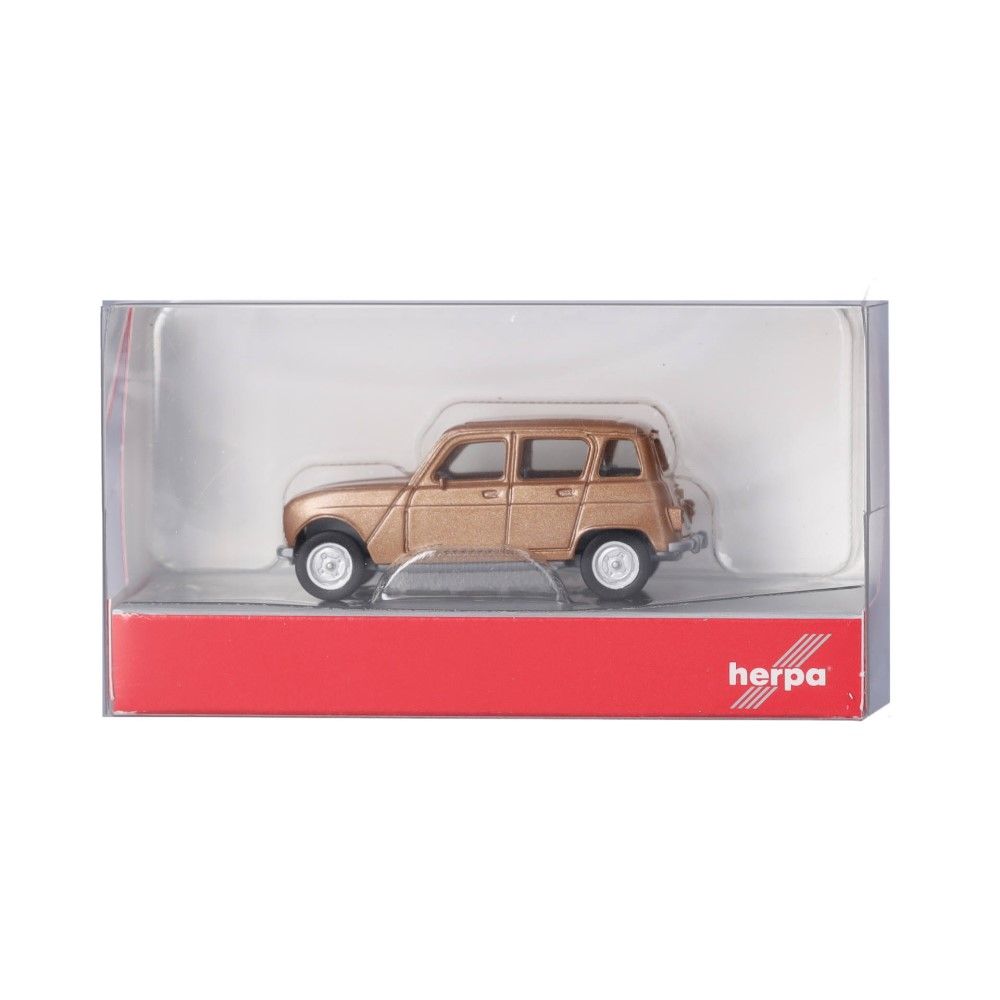 1/87 - Renault 4L, castanho
