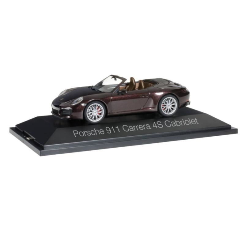 1/43 - Porsche 911 Carrera 4S Cabriolet, Castanho Metalizado